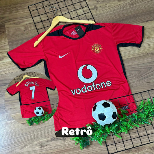 Camiseta Premium Manchester United Retro - Masculino