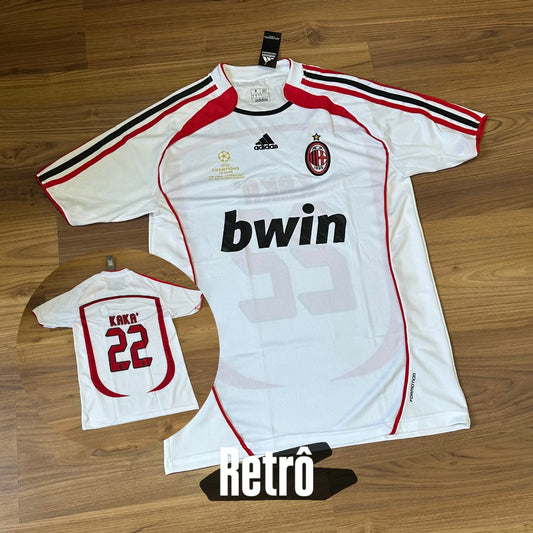 Camiseta Premium Milan Retro - Masculino
