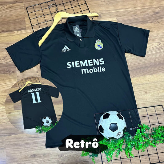 Camiseta Premium Real Madri Retro - Masculino