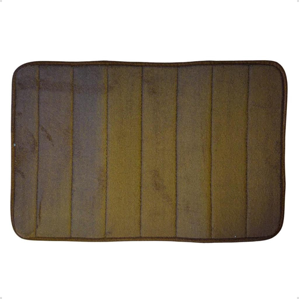 Tapete De Banheiro Macio Antiderrapante Ultra Absorvente 60x40